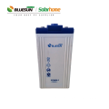 Bluesun 2v 600ah battery price solar battery gel with good quality